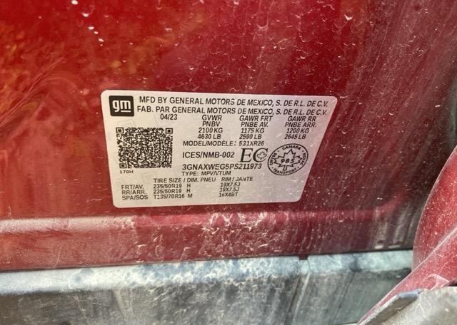 2023 CHEVROLET EQUINOX RS