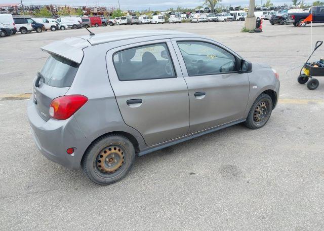 2015 MITSUBISHI MIRAGE ES