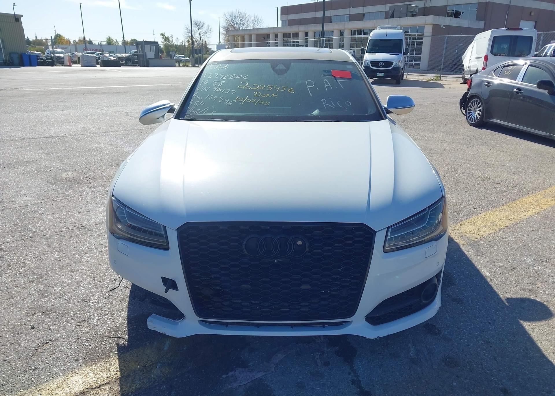 2016 AUDI S8 4.0T PLUS