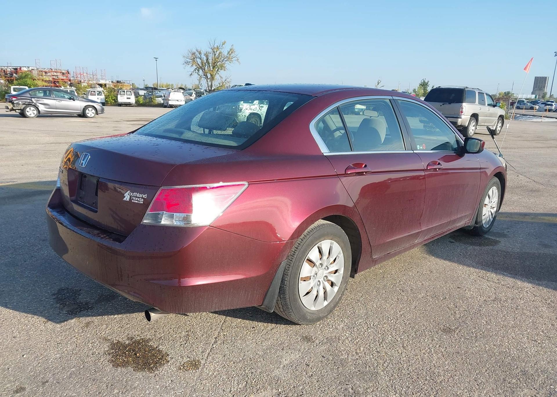 2009 HONDA ACCORD LX