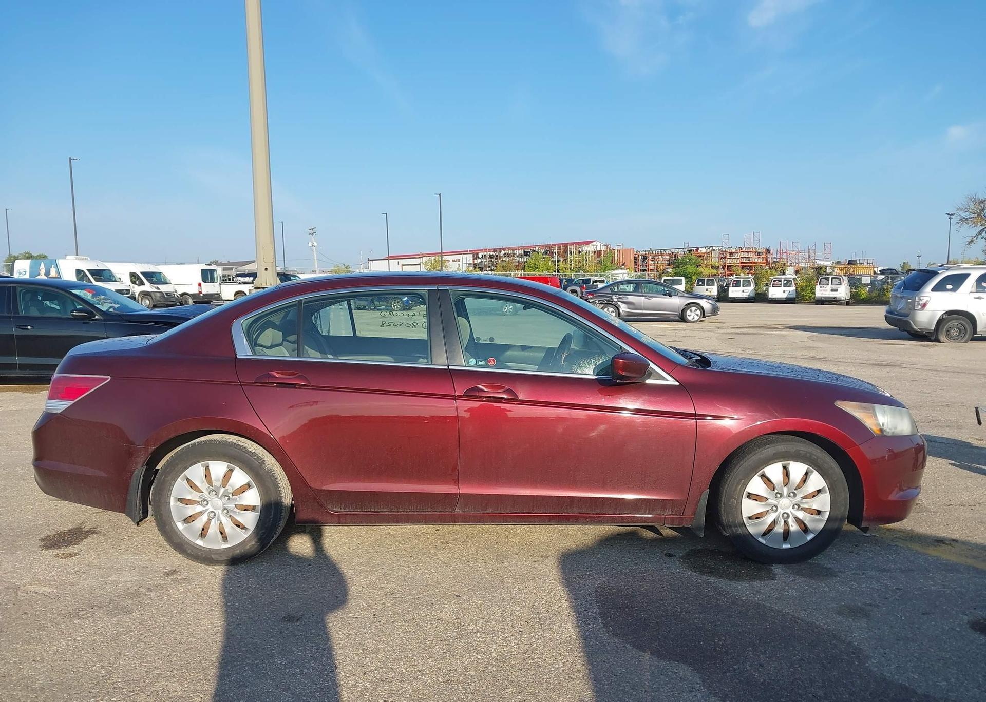 2009 HONDA ACCORD LX