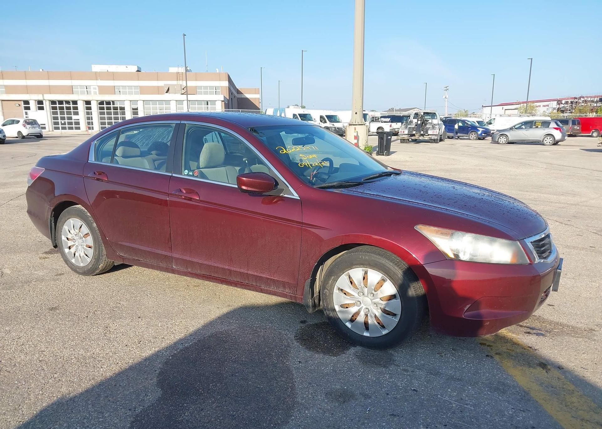 2009 HONDA ACCORD LX