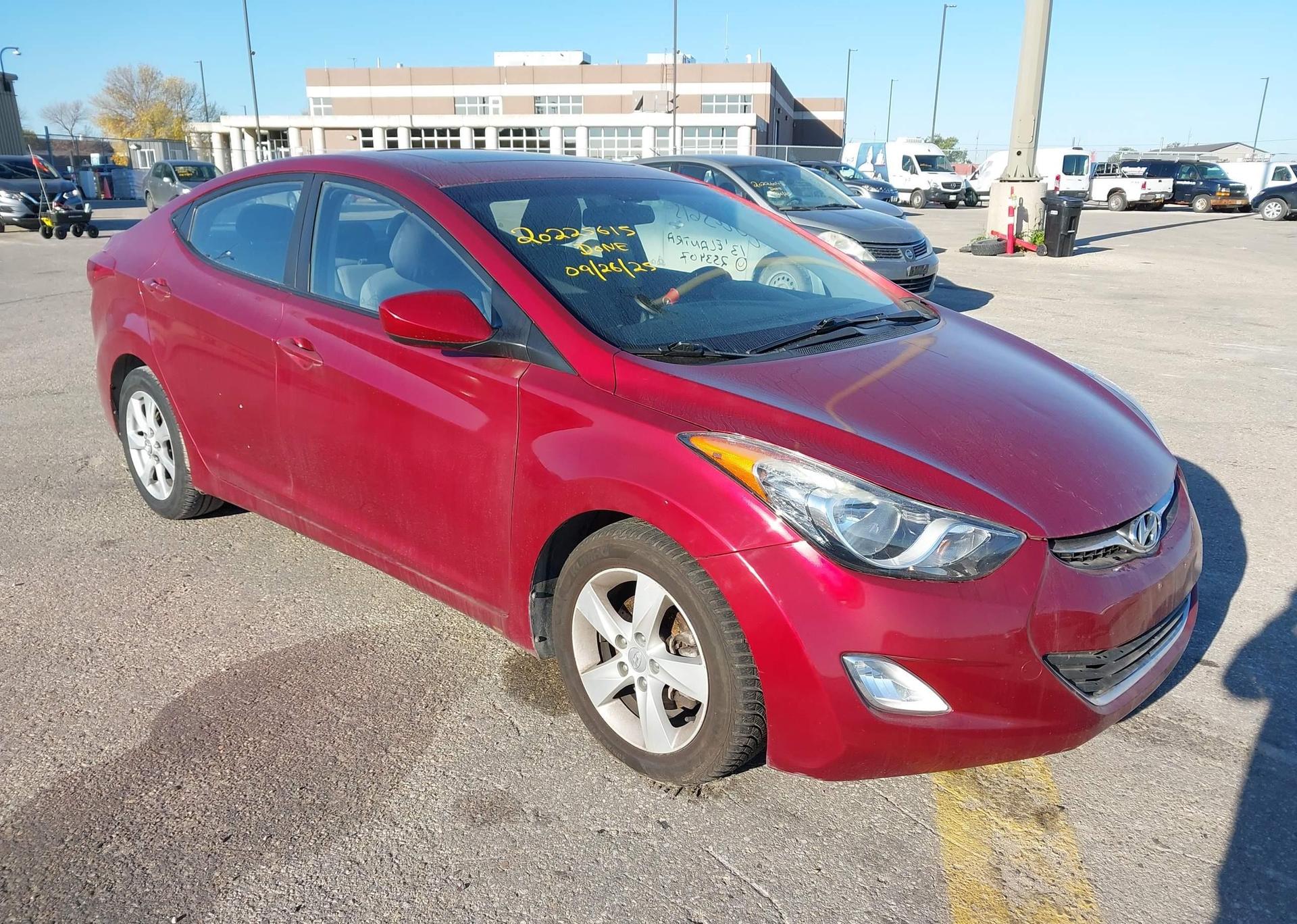 2013 HYUNDAI ELANTRA GLS
