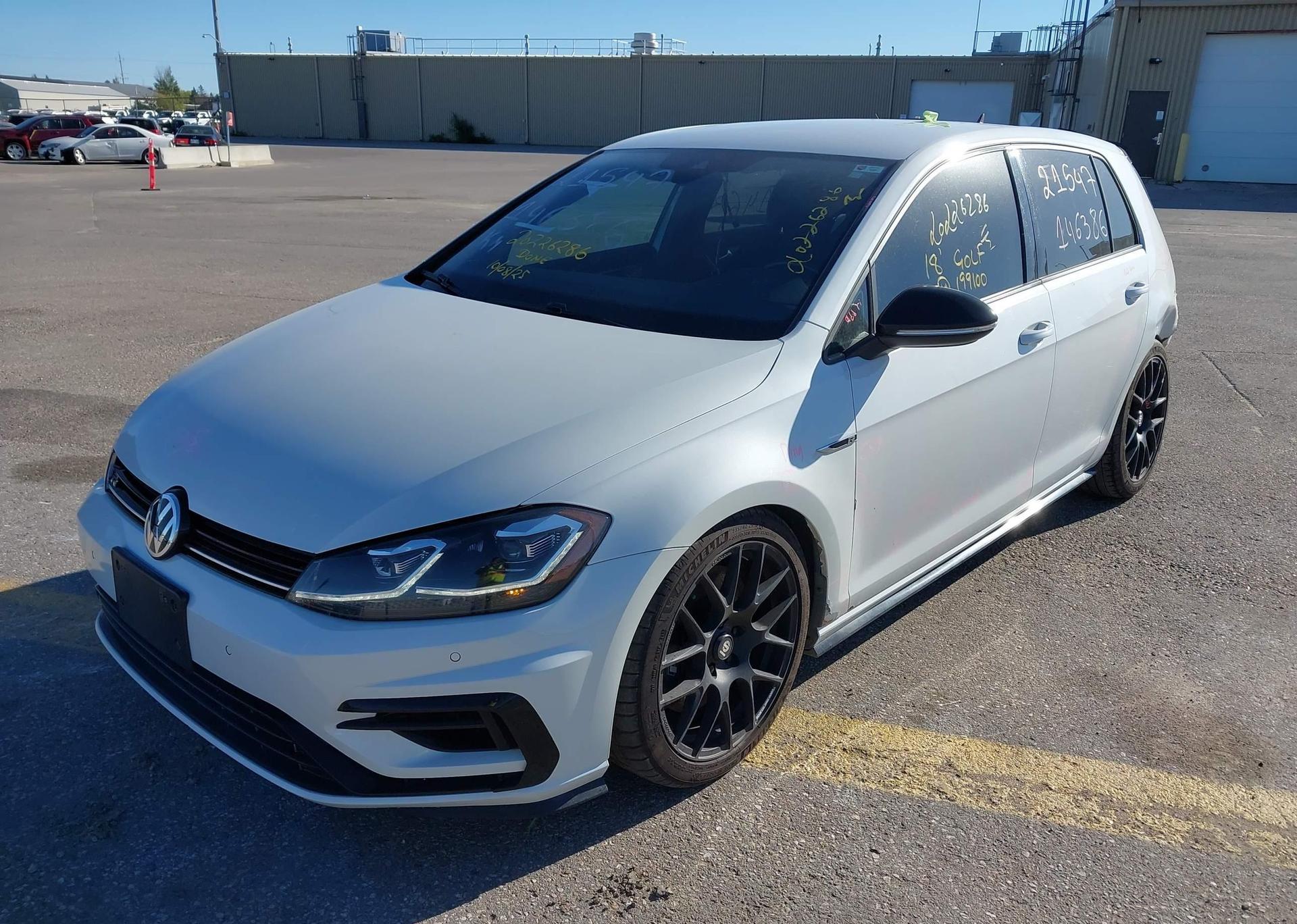 2018 VOLKSWAGEN GOLF R 4MOTION