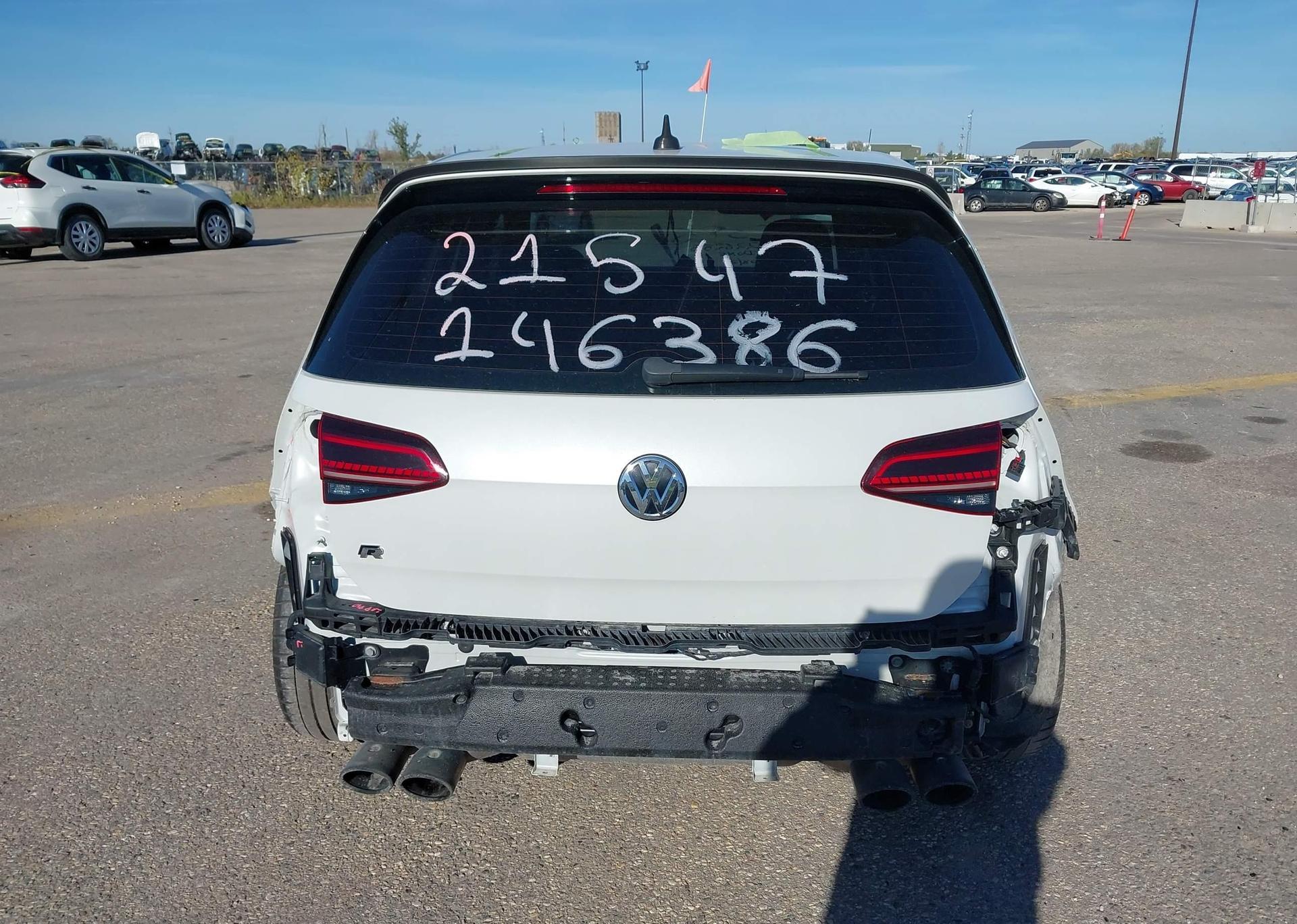 2018 VOLKSWAGEN GOLF R 4MOTION