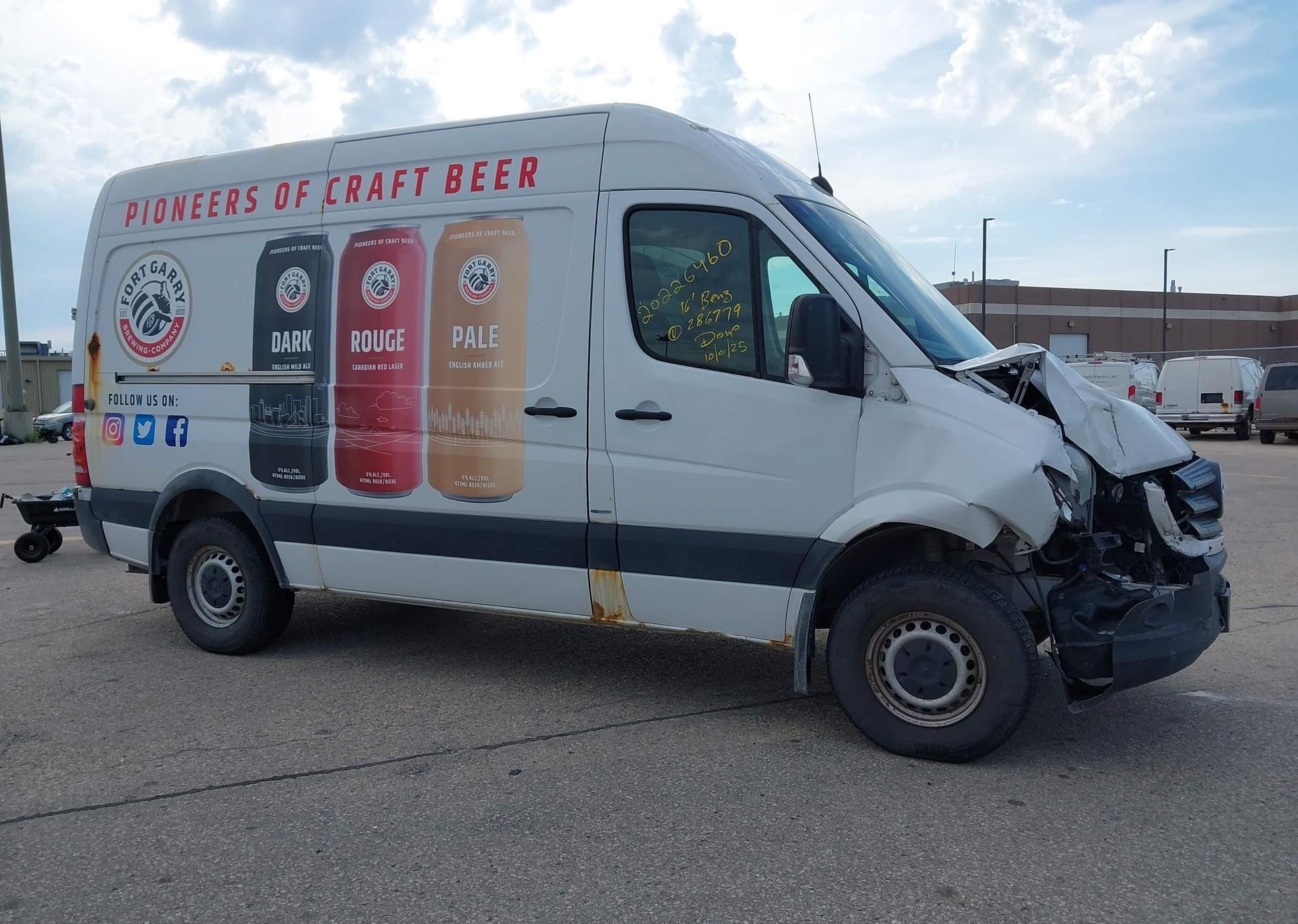 2016 MERCEDES-BENZ SPRINTER 2500 WB 144 CARGO VAN