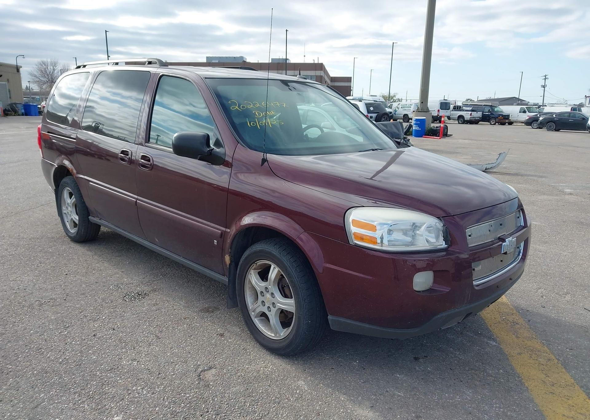 2008 CHEVROLET UPLANDER LT EXT