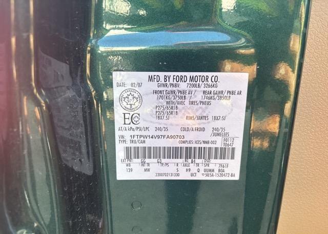 2007 FORD F150 XLT SUPERCREW