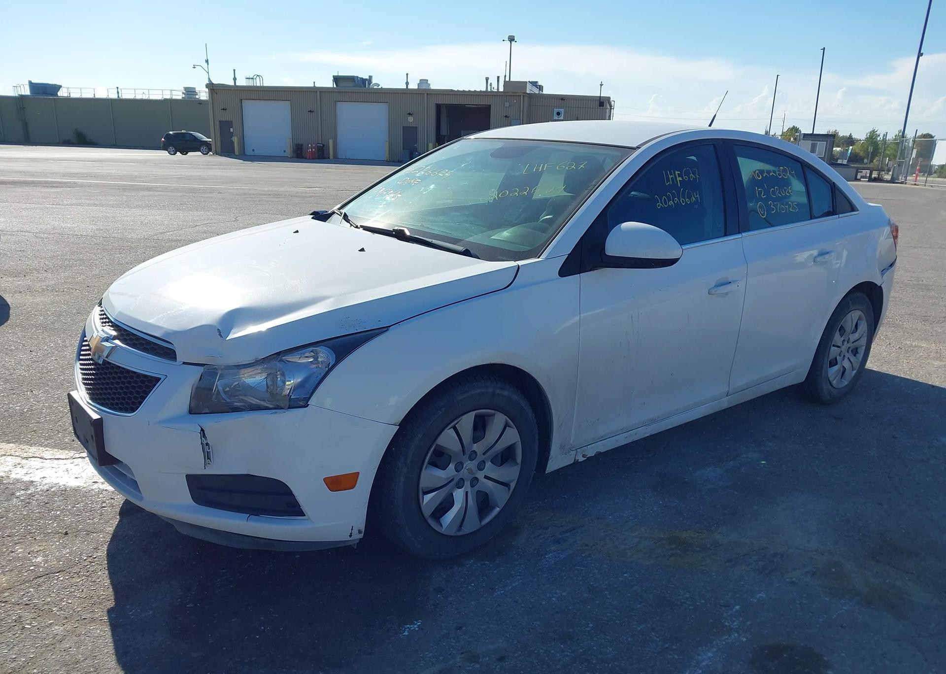 2012 CHEVROLET CRUZE LT TURBO