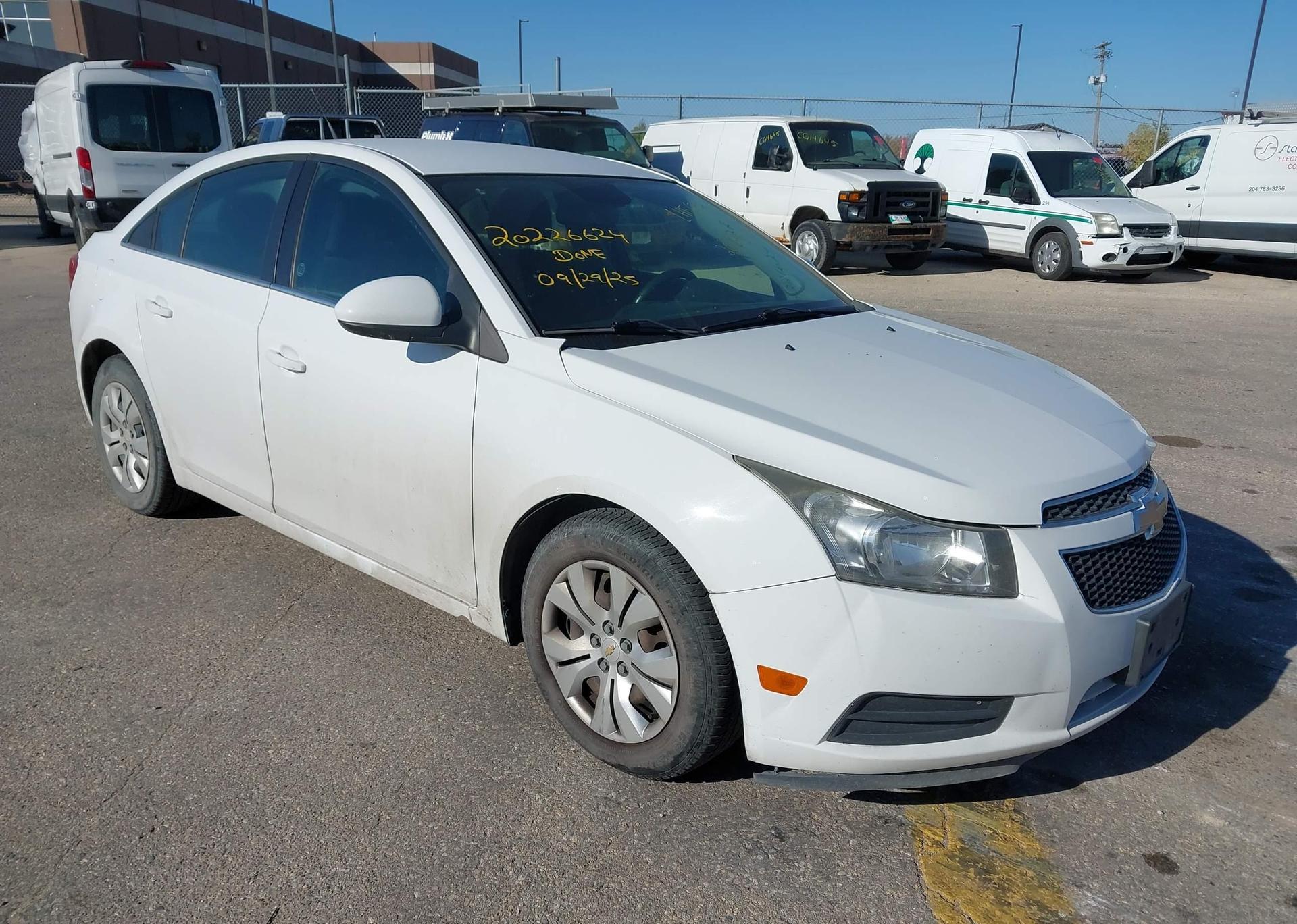 2012 CHEVROLET CRUZE LT TURBO