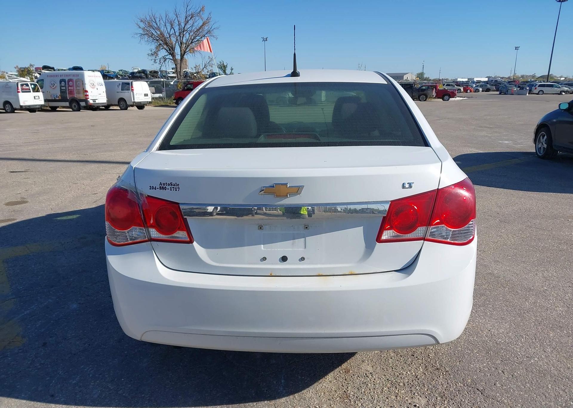 2012 CHEVROLET CRUZE LT TURBO