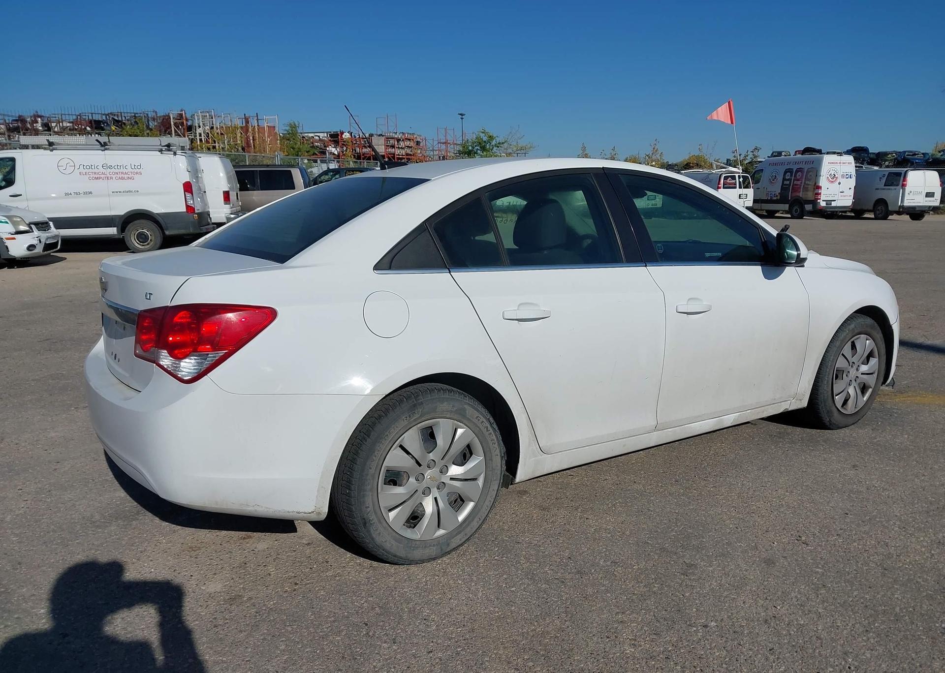 2012 CHEVROLET CRUZE LT TURBO