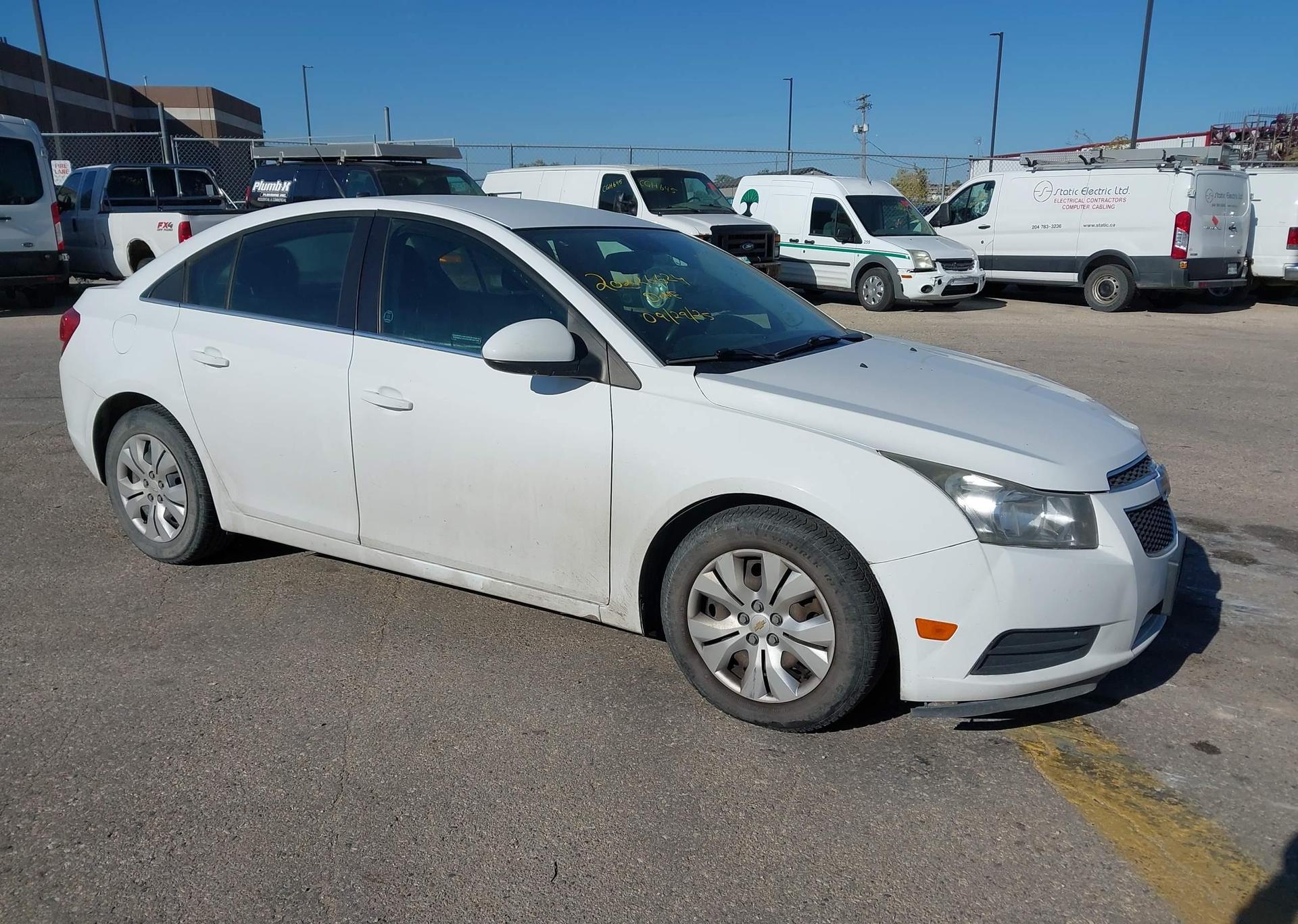 2012 CHEVROLET CRUZE LT TURBO