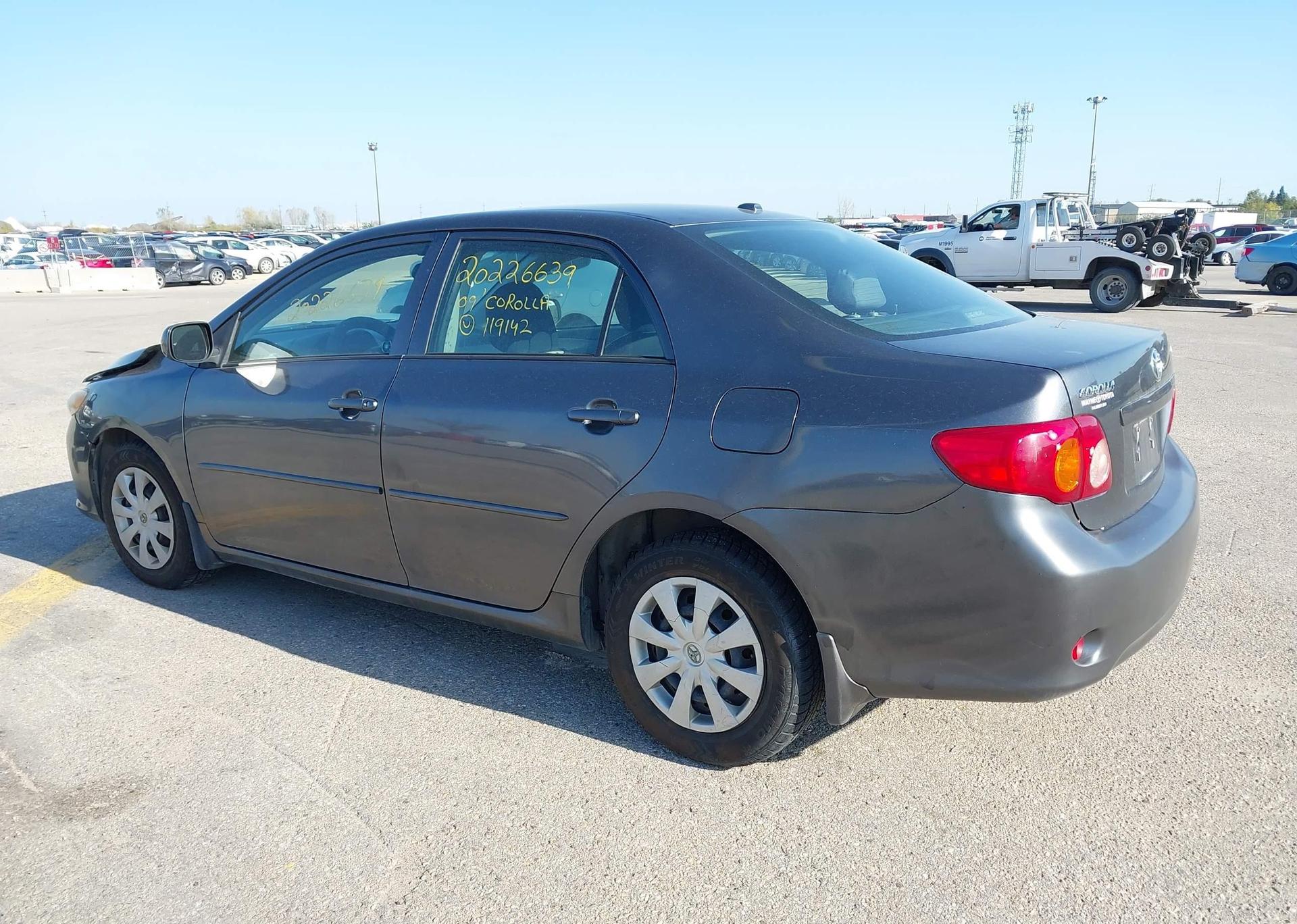 2009 TOYOTA COROLLA
