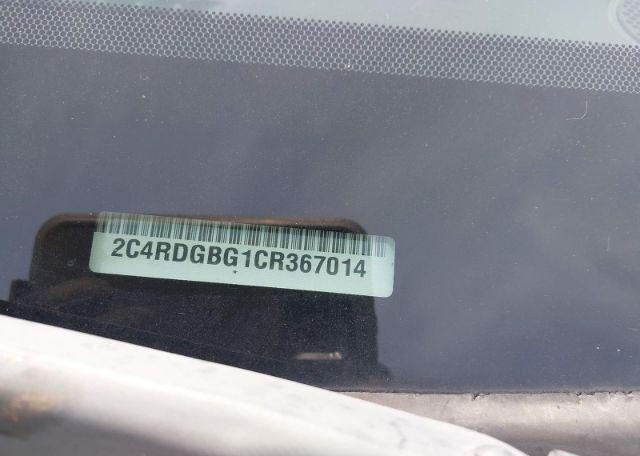 2012 DODGE GRAND CARAVAN SXT