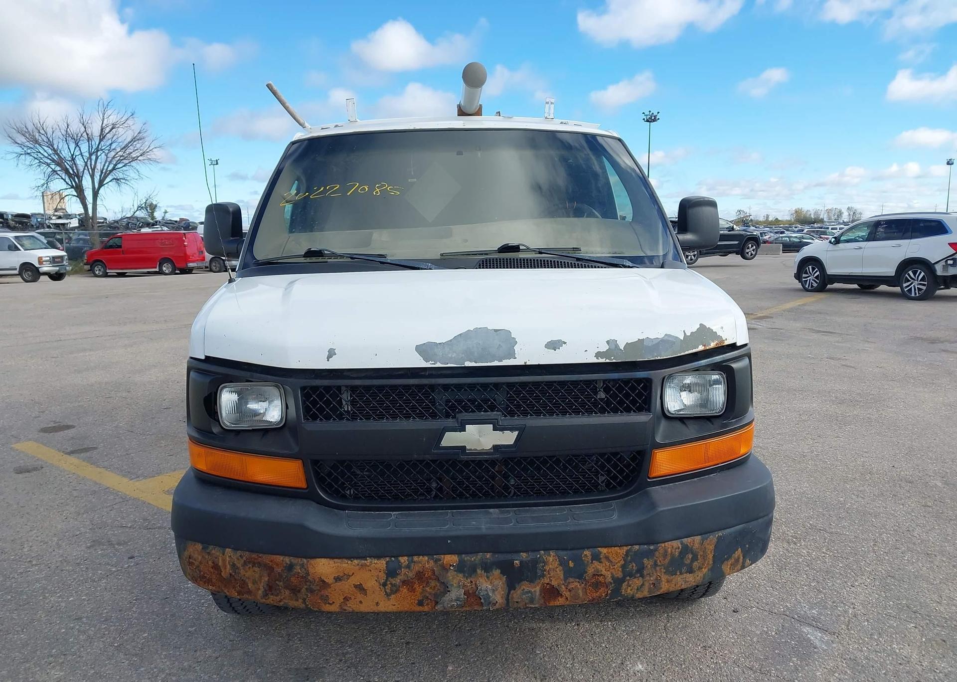 2008 CHEVROLET EXPRESS 2500 CARGO VAN
