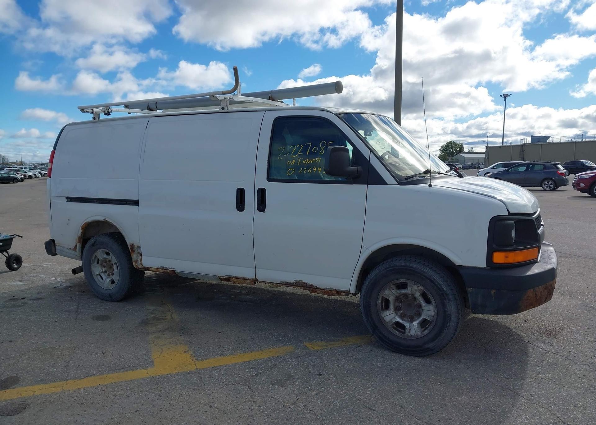 2008 CHEVROLET EXPRESS 2500 CARGO VAN