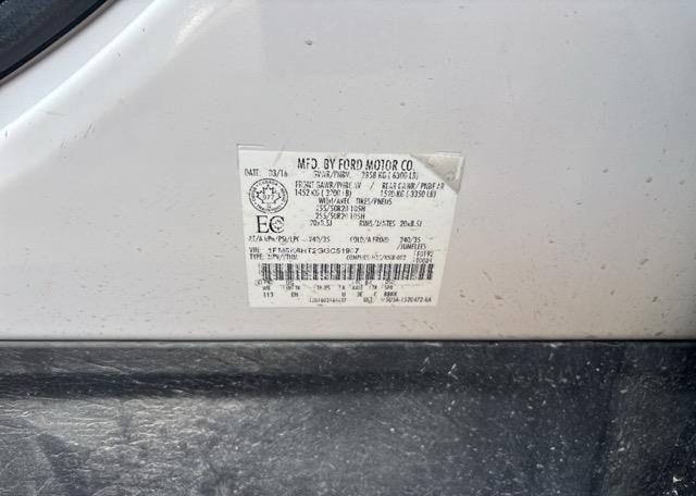 2016 FORD EXPLORER PLATINUM