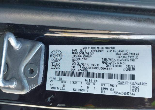 2014 FORD ESCAPE SE