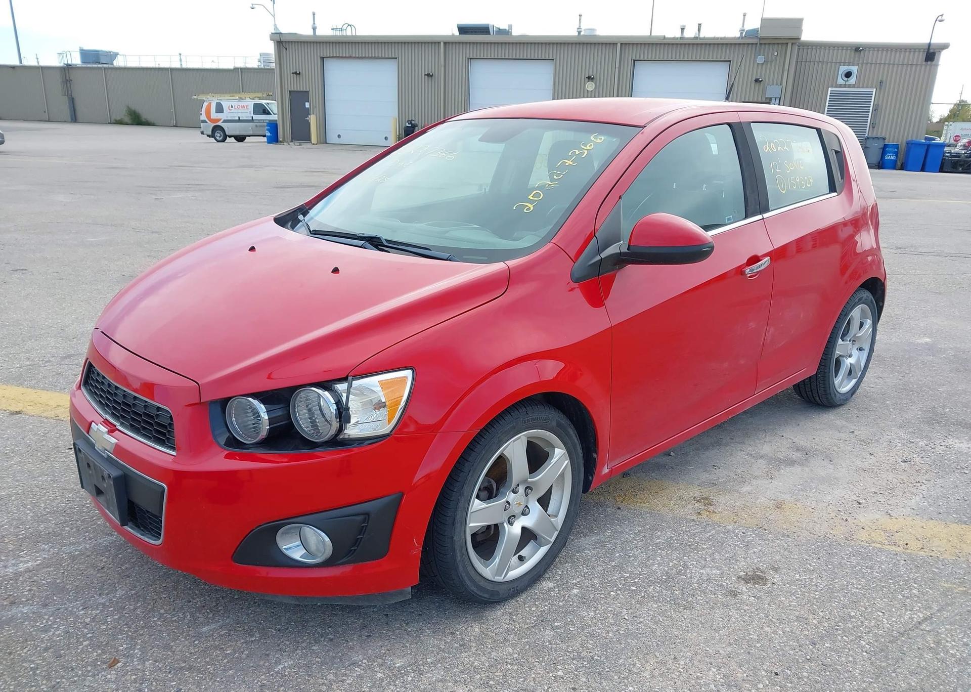 2012 CHEVROLET Sonic LTZ