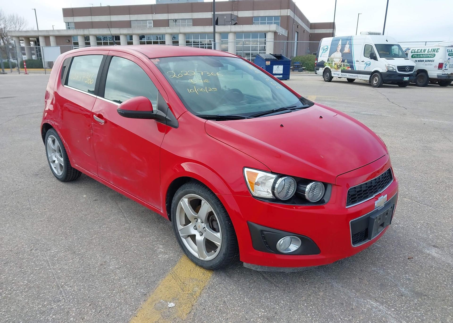 2012 CHEVROLET Sonic LTZ