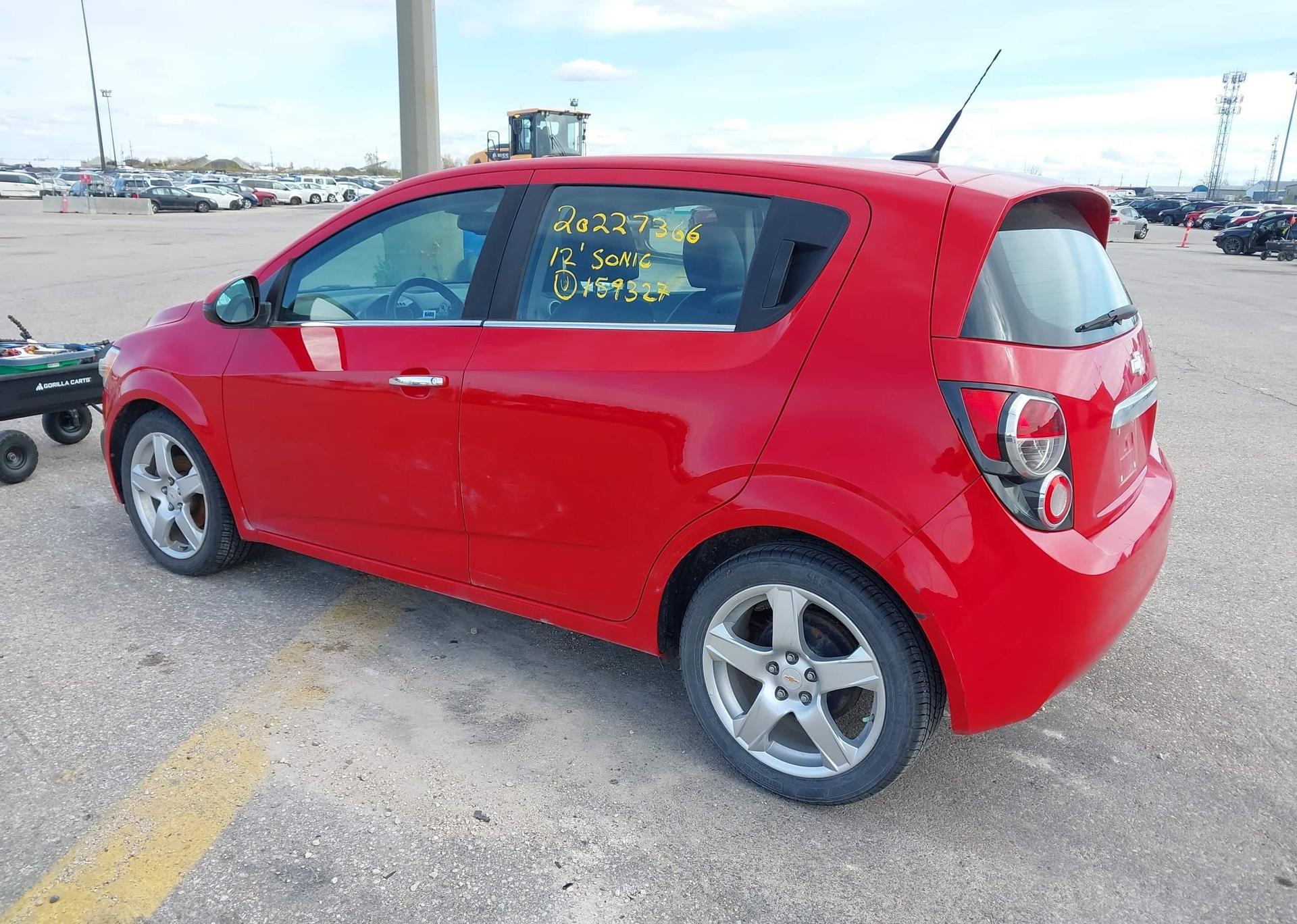 2012 CHEVROLET Sonic LTZ