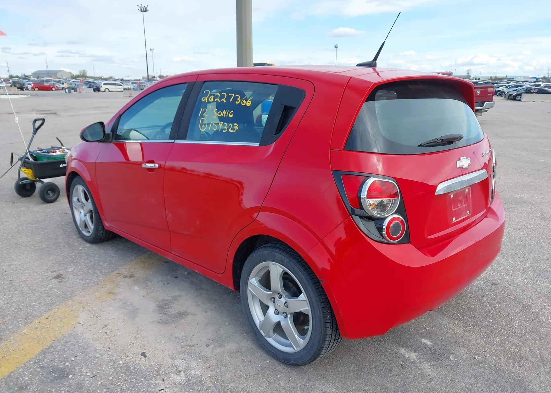 2012 CHEVROLET Sonic LTZ