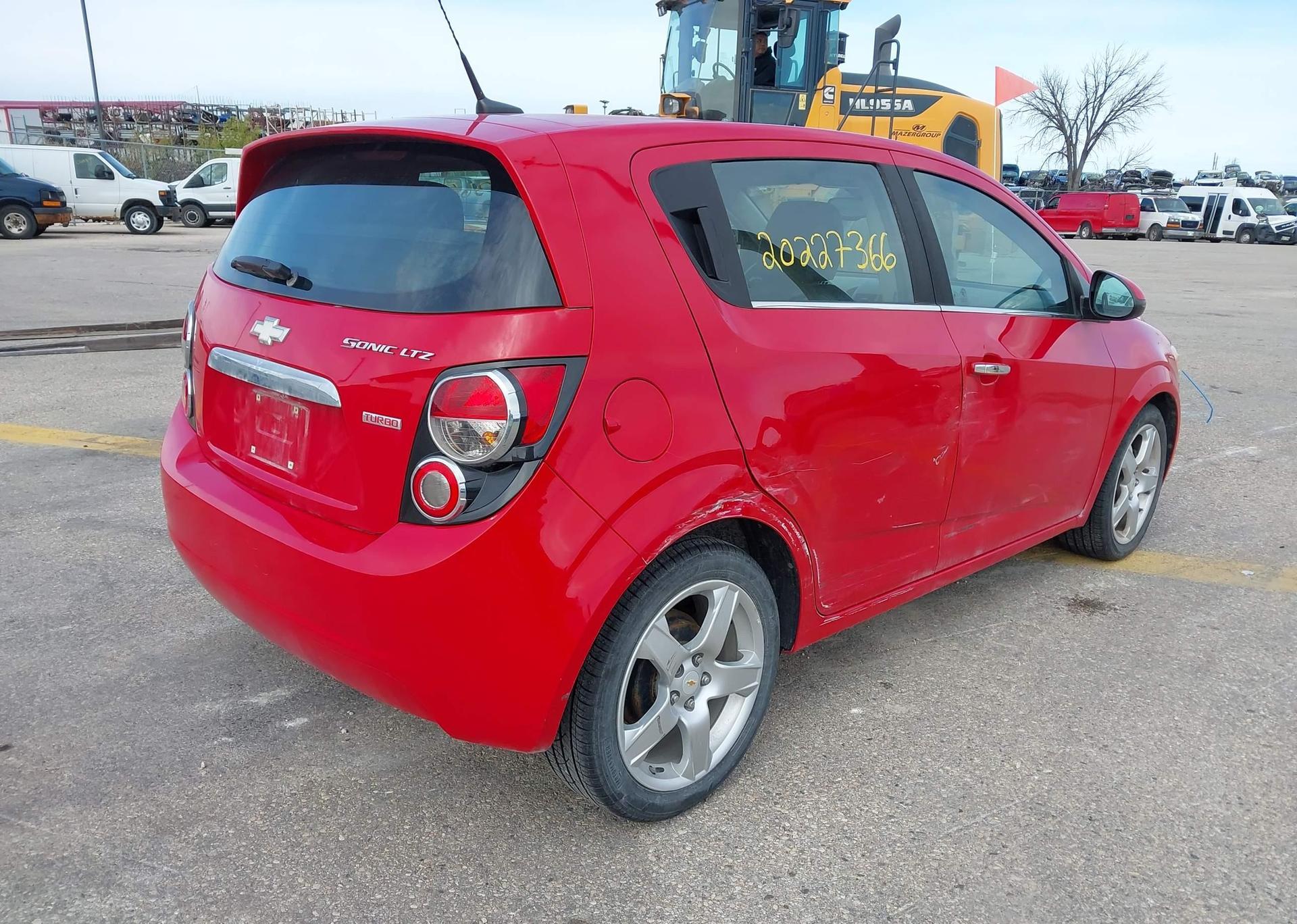 2012 CHEVROLET Sonic LTZ