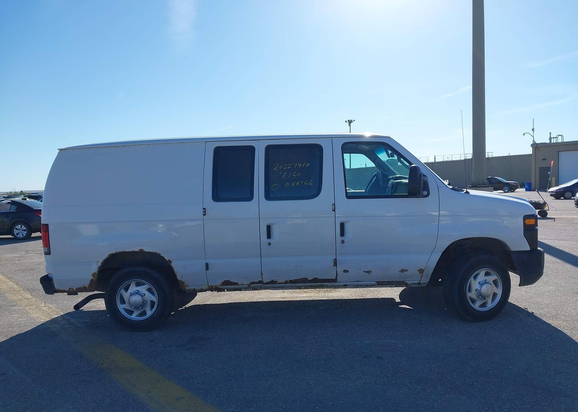 2011 FORD E150 ECONOLINE CARGO VAN