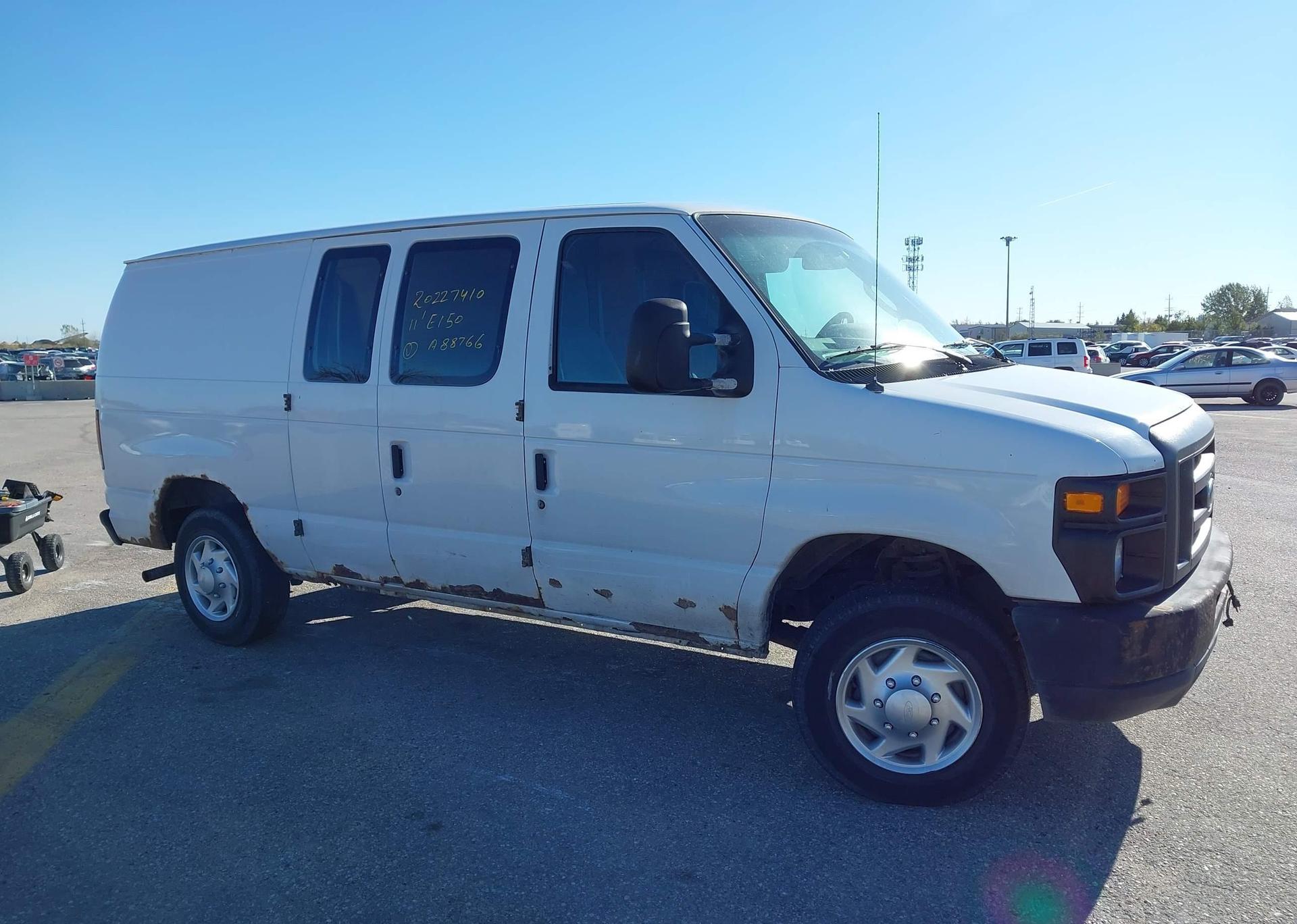 2011 FORD E150 ECONOLINE CARGO VAN