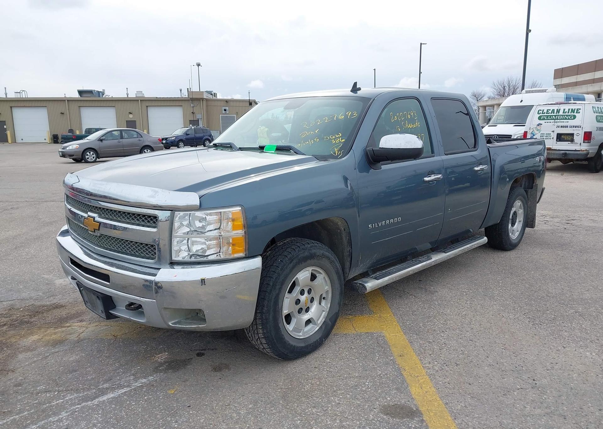 2013 CHEVROLET SILVERADO 1500 LS CREW CAB
