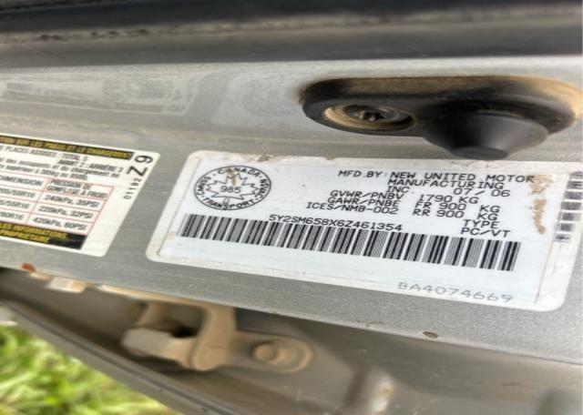 2006 PONTIAC VIBE