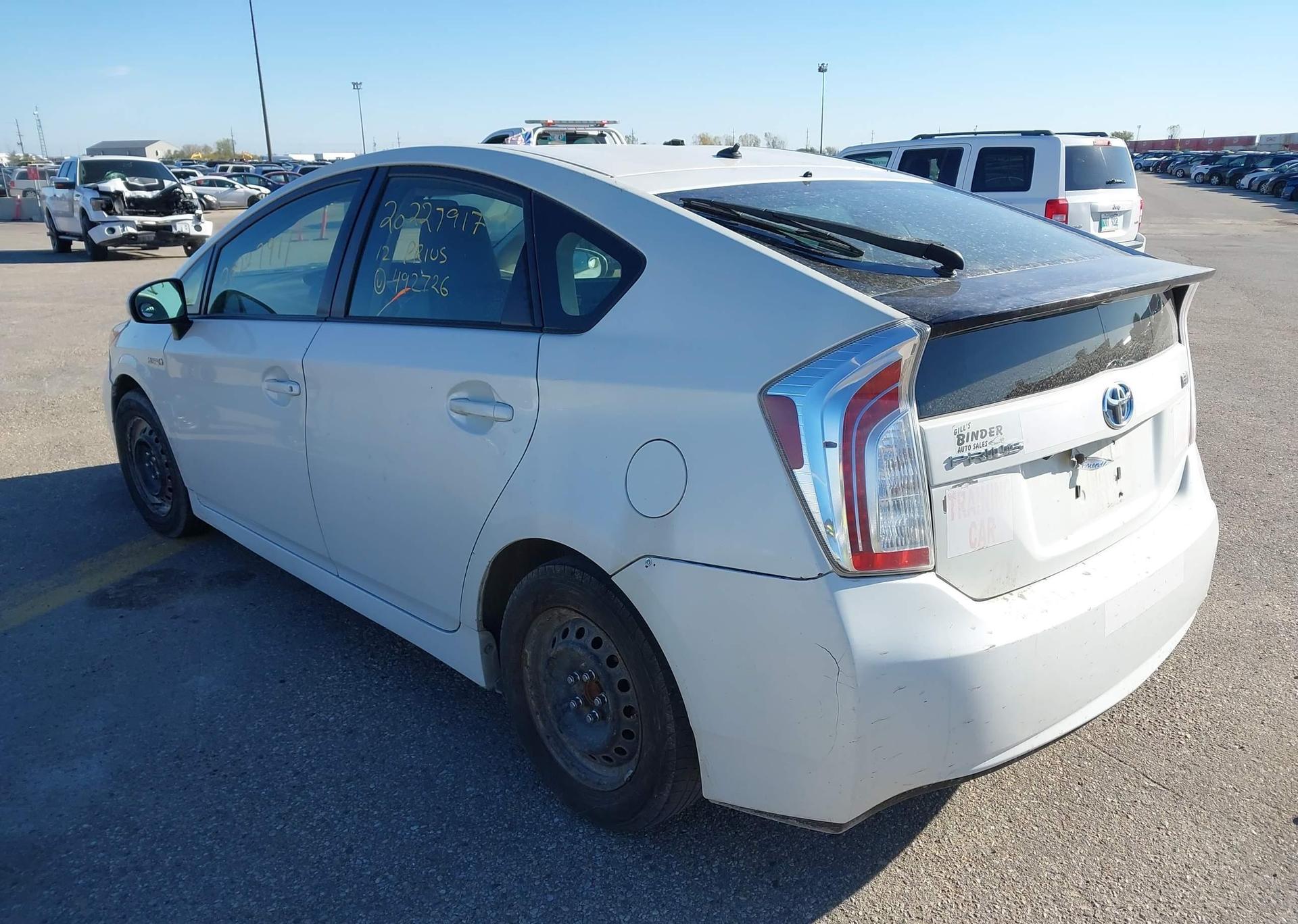2012 TOYOTA PRIUS