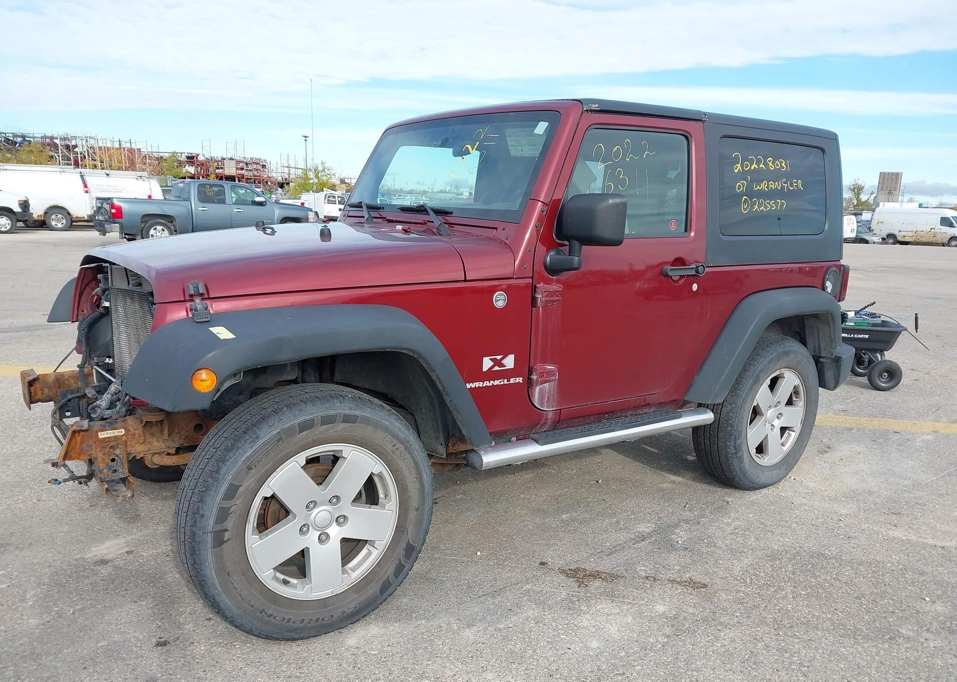 2007 JEEP WRANGLER X
