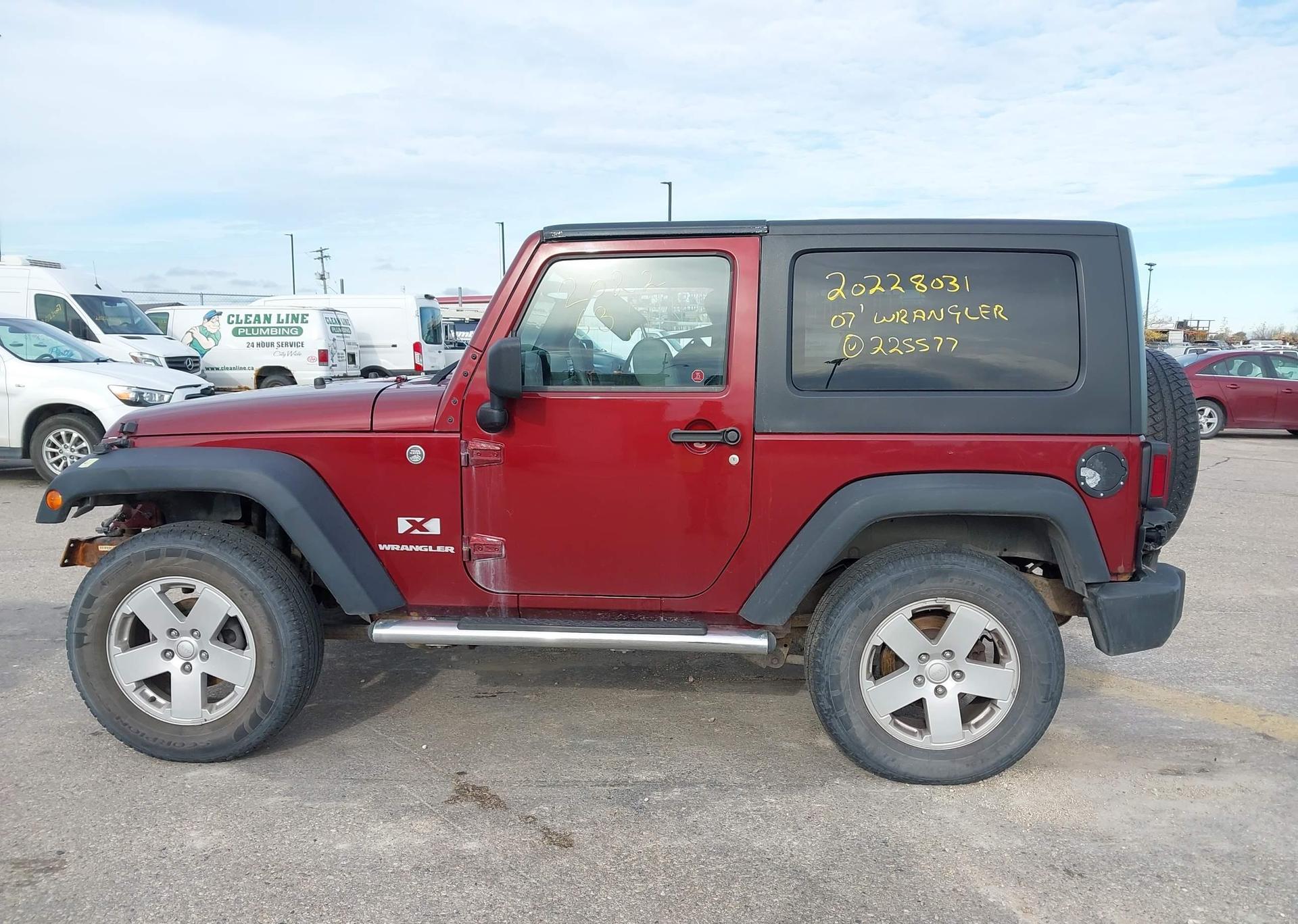 2007 JEEP WRANGLER X