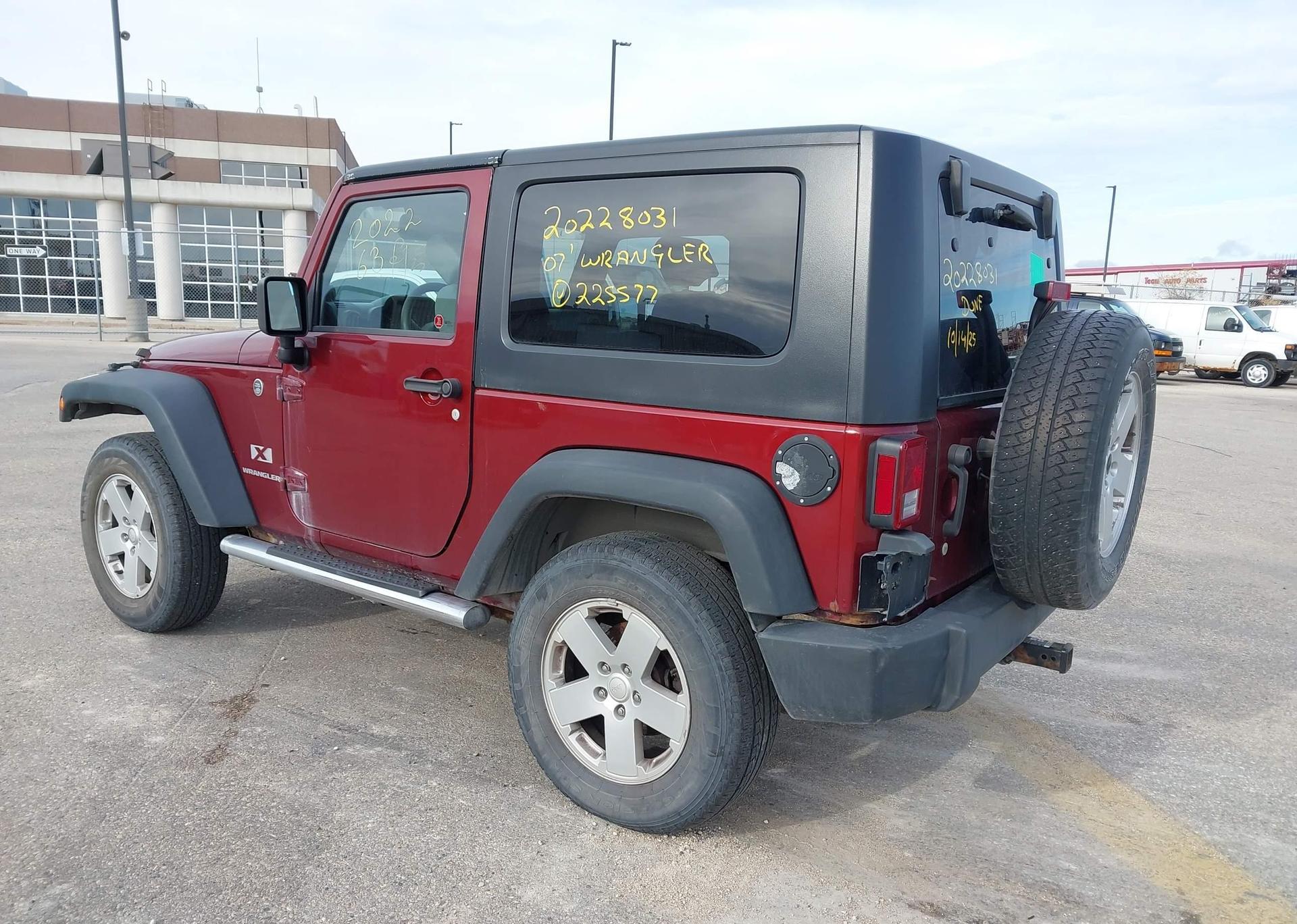 2007 JEEP WRANGLER X