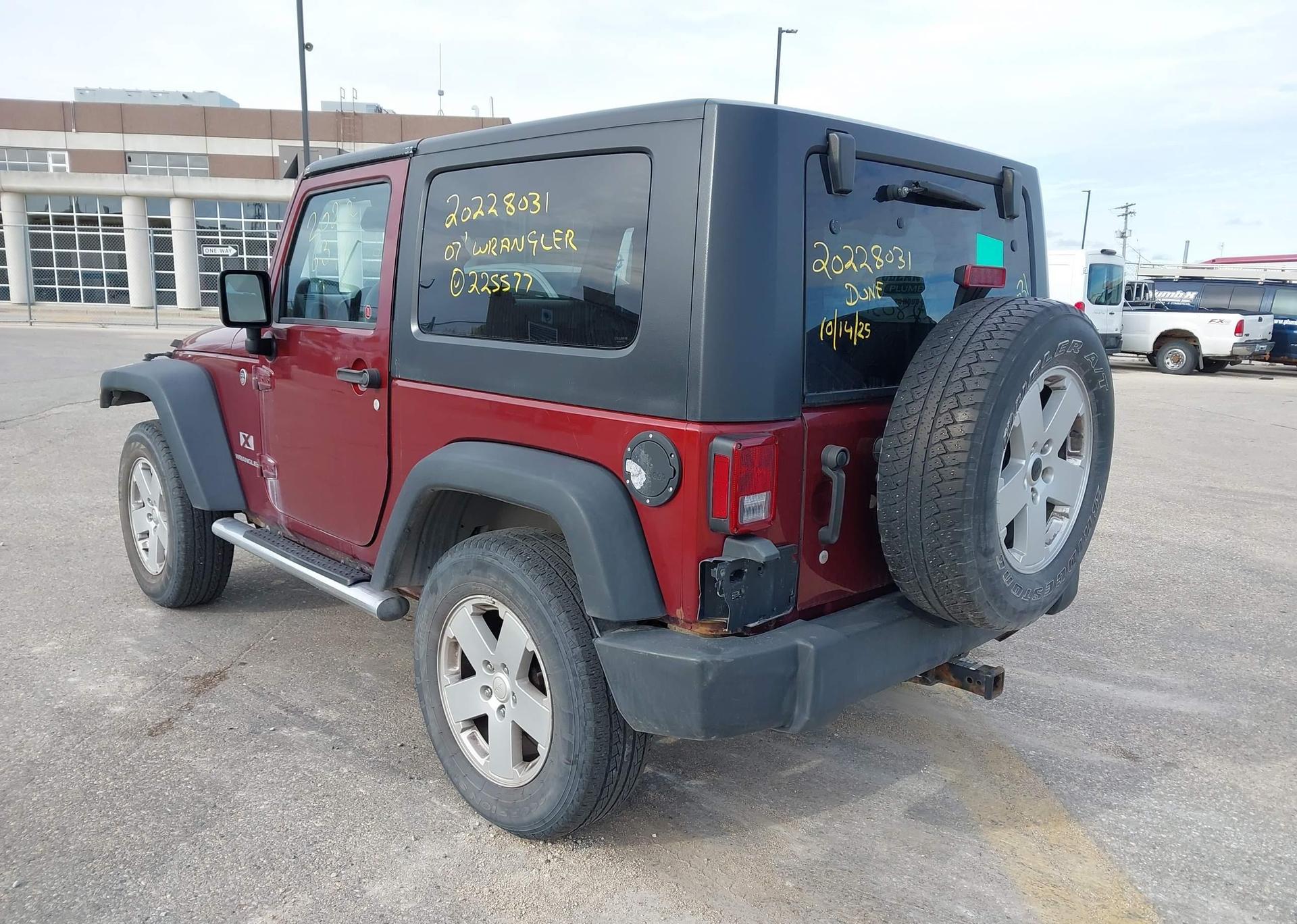 2007 JEEP WRANGLER X