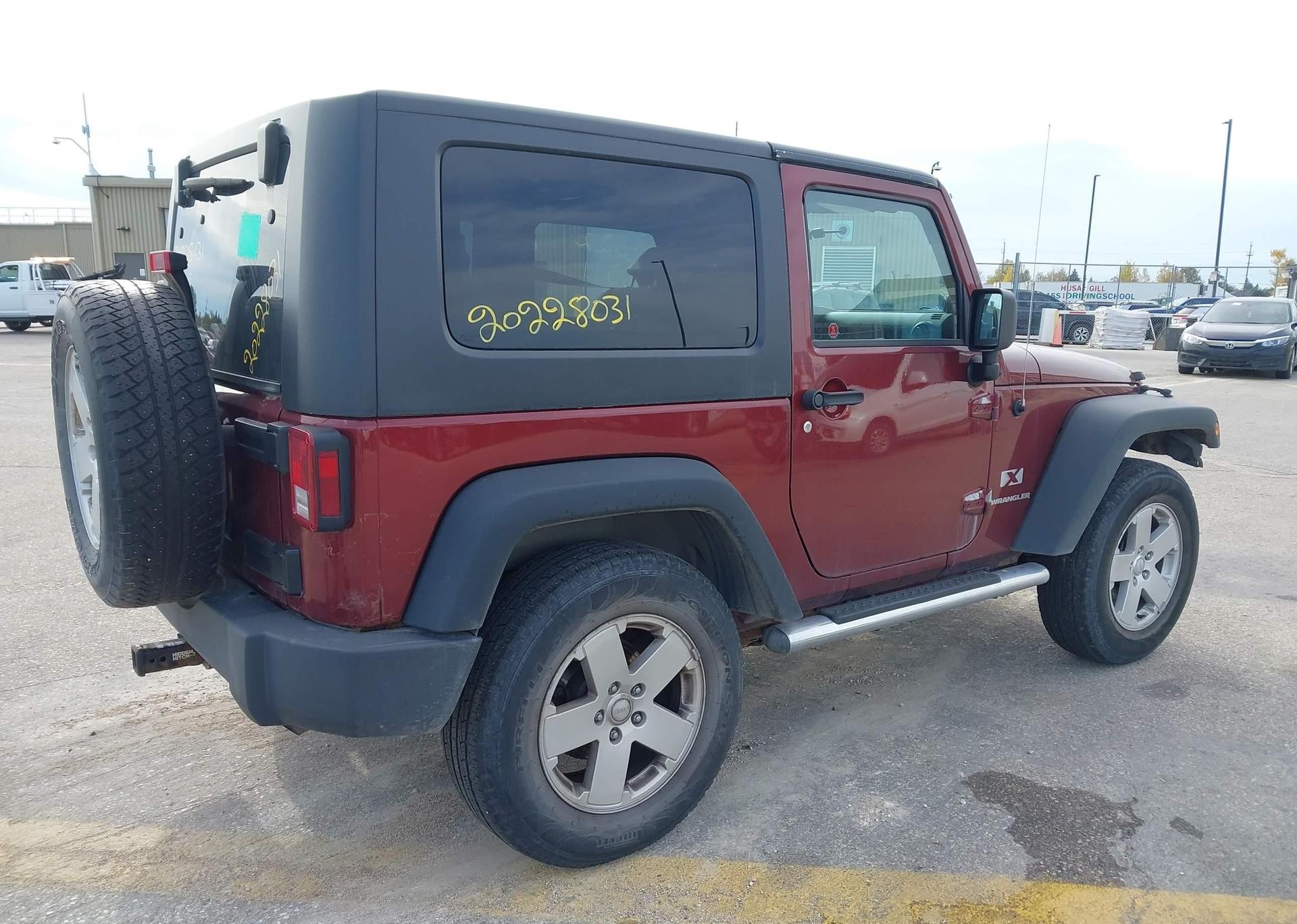 2007 JEEP WRANGLER X