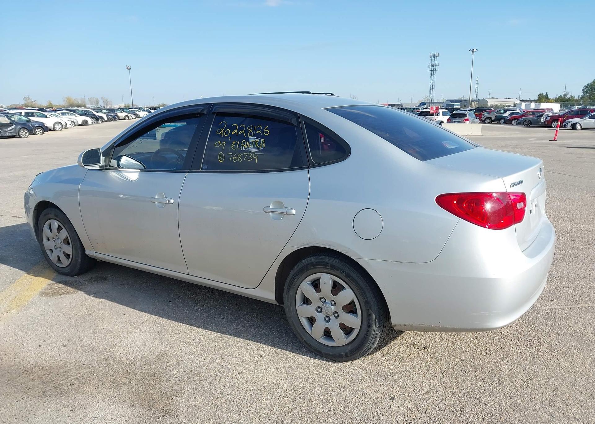 2009 HYUNDAI ELANTRA GL