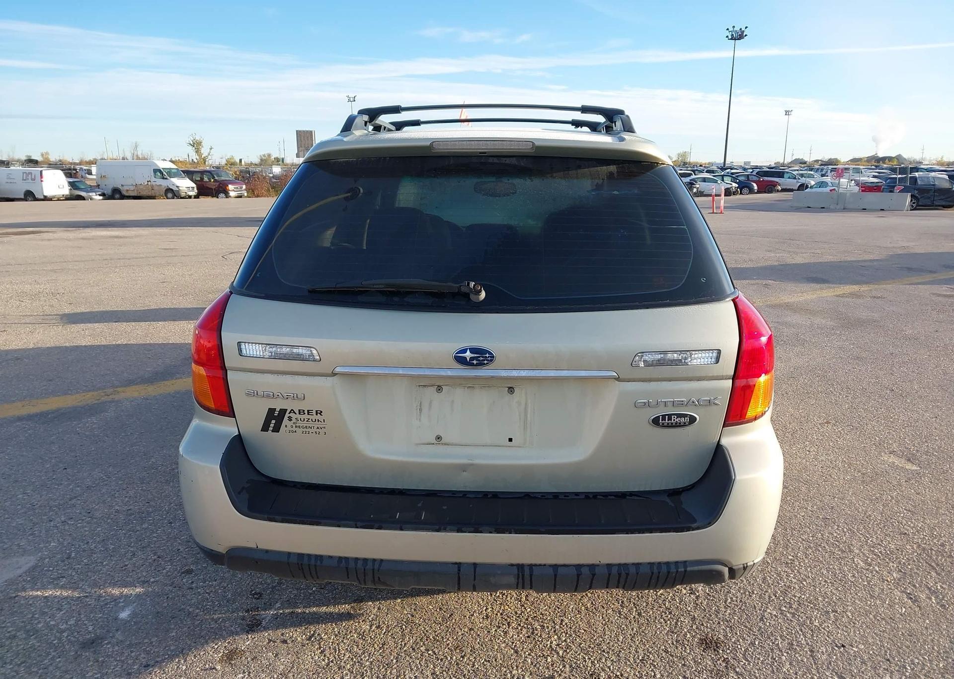 2005 SUBARU OUTBACK 3.0R VDC