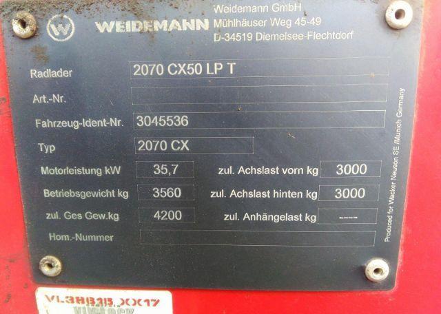 2019 TRAILER TRACTOR WEIDMANN 2070L