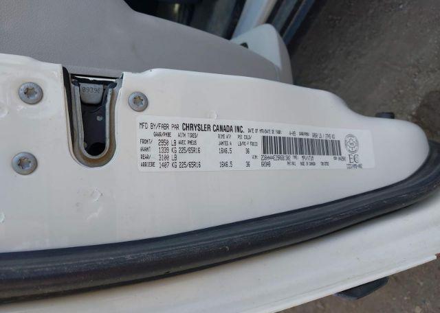 2009 DODGE GRAND CARAVAN SE