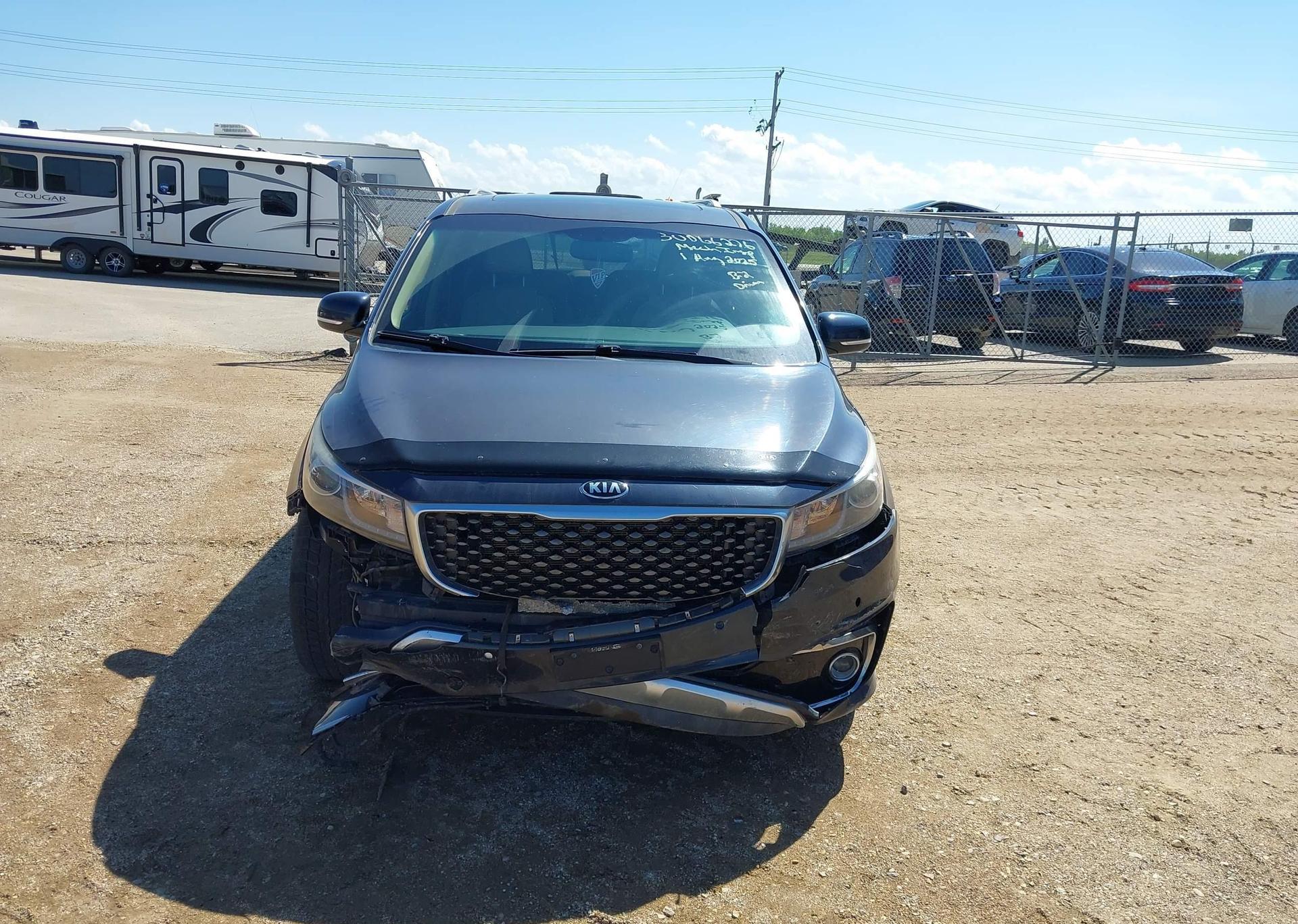 2016 KIA SEDONA SXL