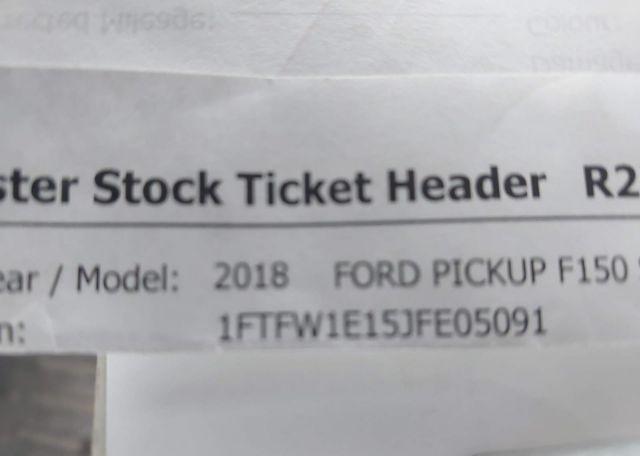 2018 FORD F150 SUPERCREW