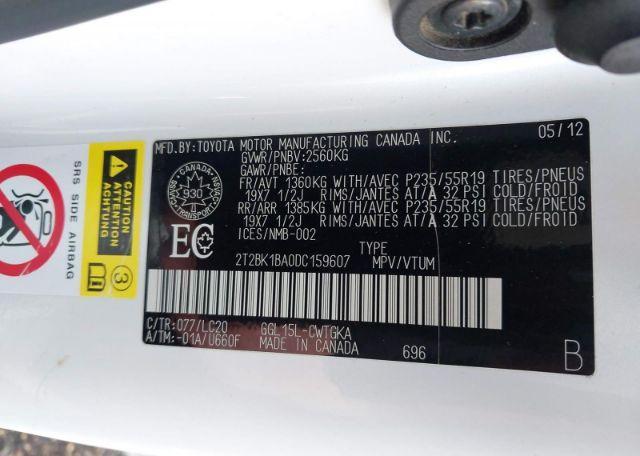 2013 LEXUS RX 350