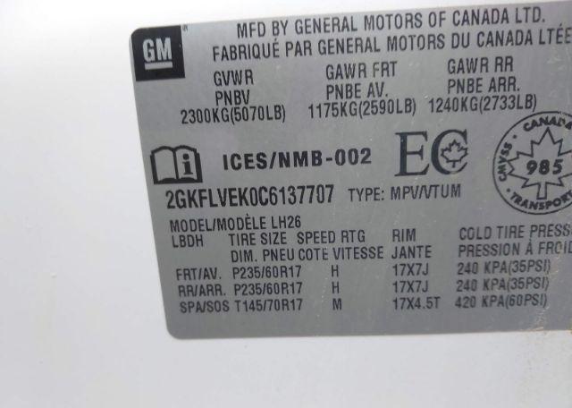 2012 GMC TERRAIN SLT