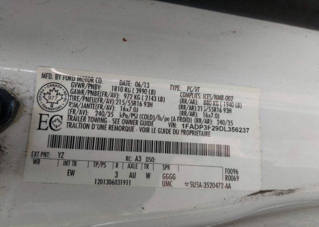 2013 FORD FOCUS SE