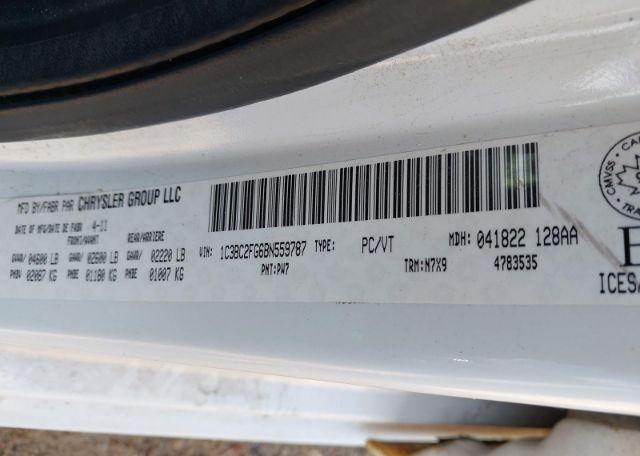 2011 CHRYSLER 200 LIMITED