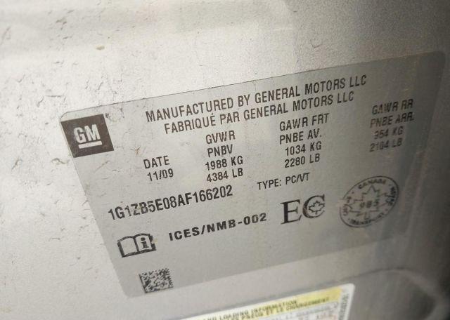 2010 CHEVROLET MALIBU LS