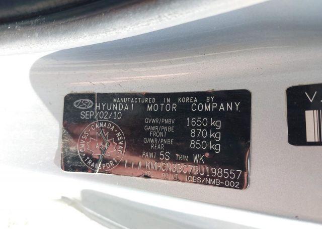 2011 HYUNDAI ACCENT SE